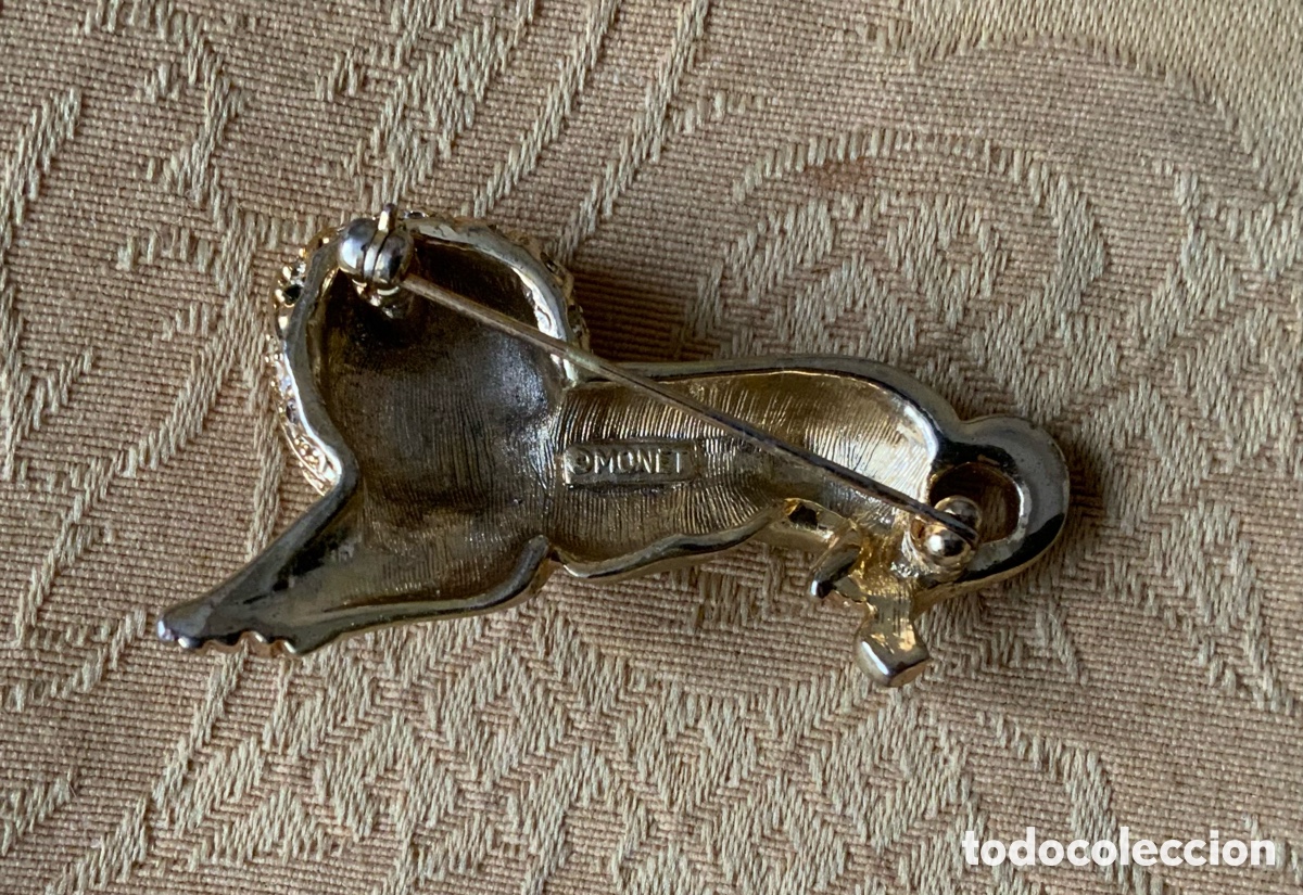Vintage: Antiguo broche monet - Foto 10