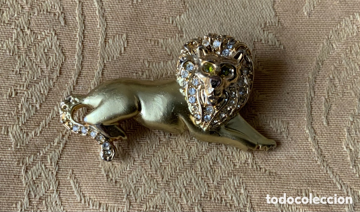 Vintage: Antiguo broche monet