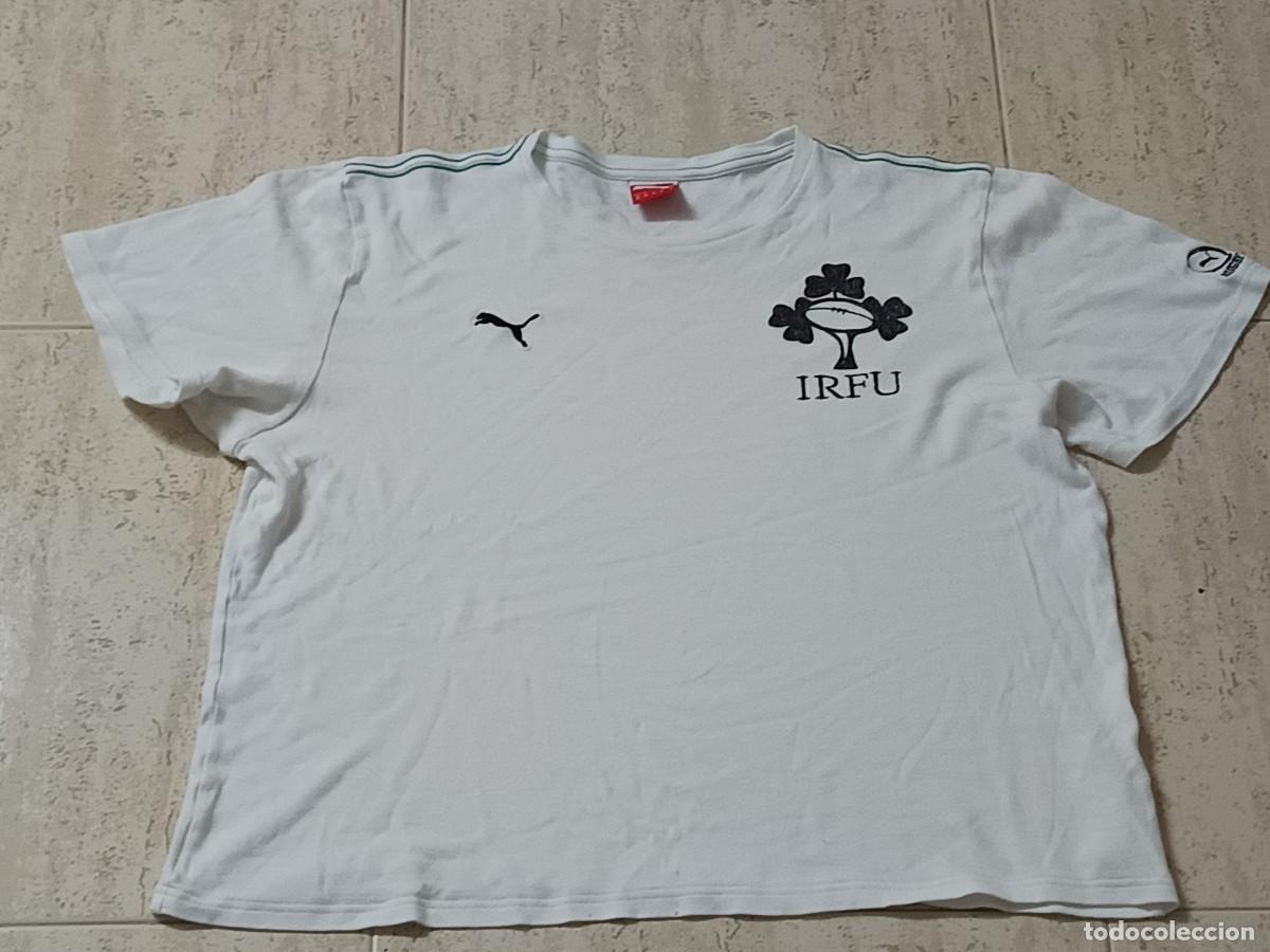 Vintage: Camiseta Irish Rugby Football Union (IRFU). Talla XL