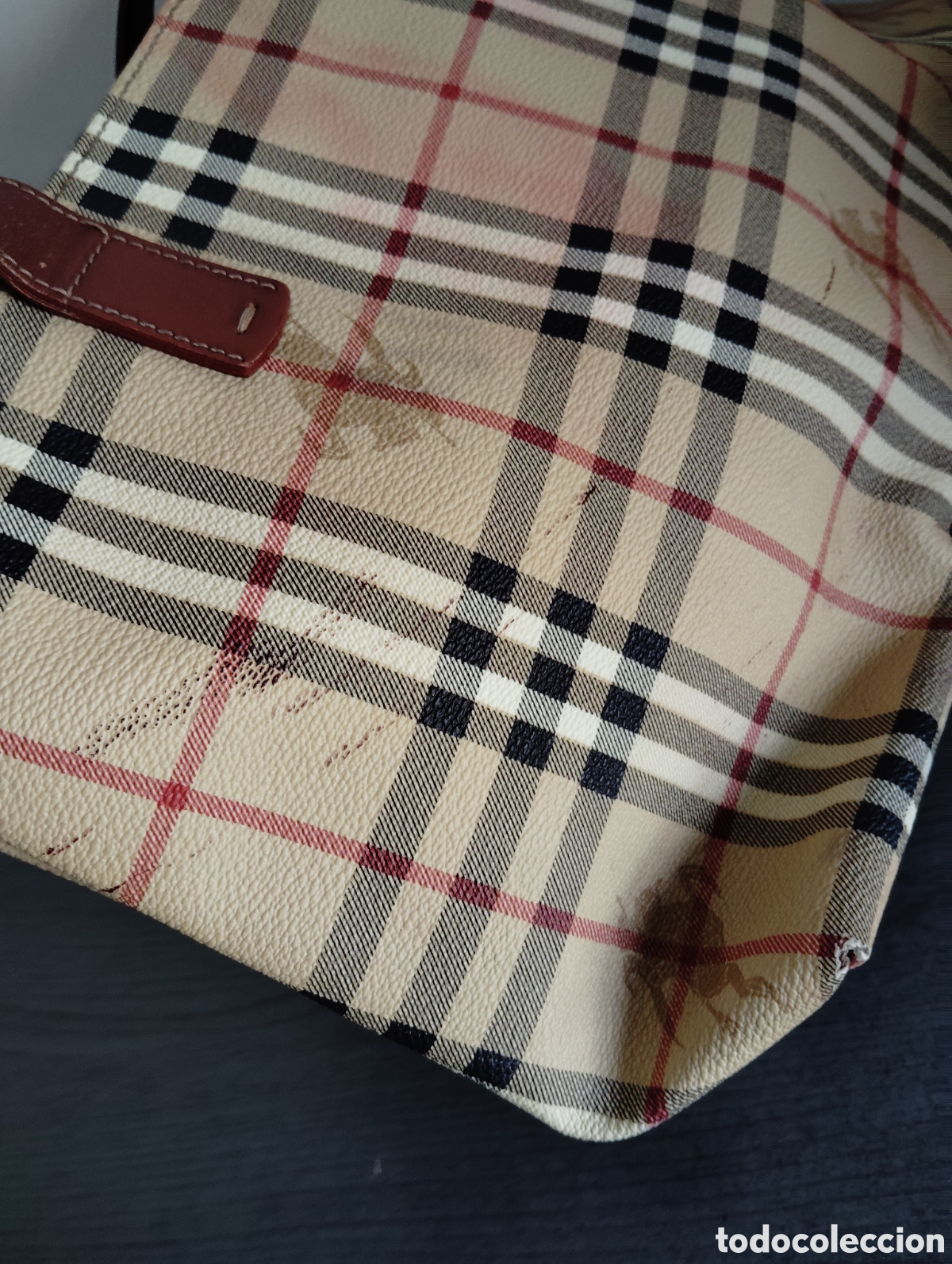 Vintage: Bolso burberry modelo shooper - Foto 9