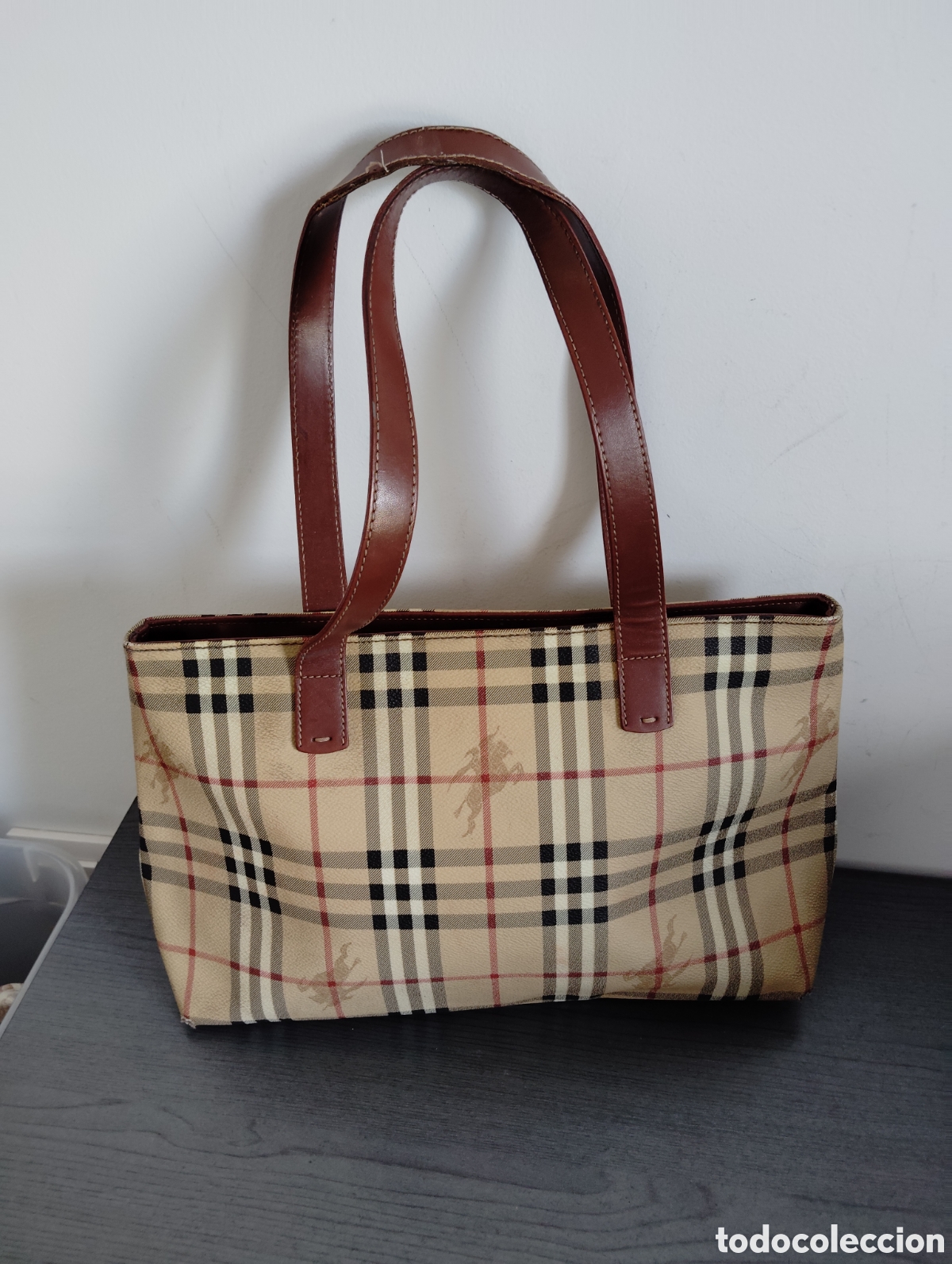 Vintage: Bolso burberry modelo shooper - Foto 1