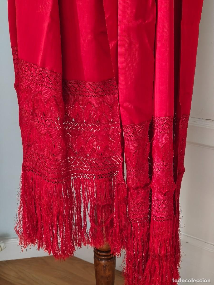 Vintage: ELEGANTE CHAL-ECHARPE EN SEDA - Foto 3