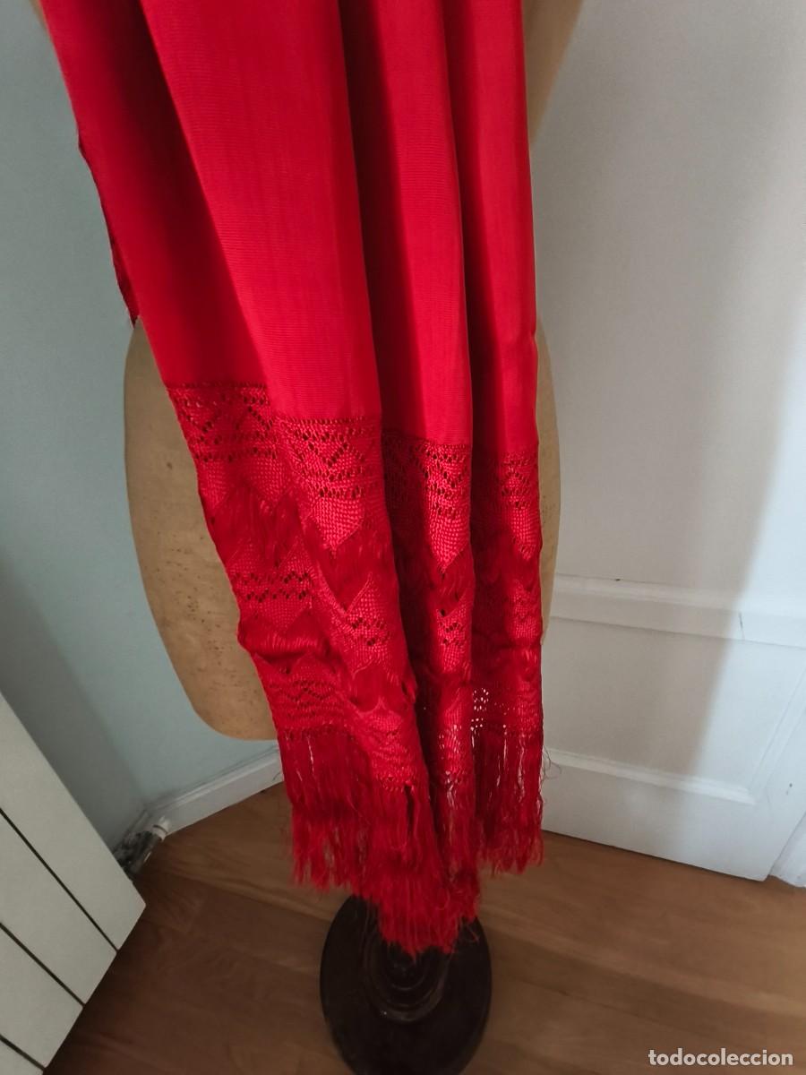 Vintage: ELEGANTE CHAL-ECHARPE EN SEDA - Foto 7