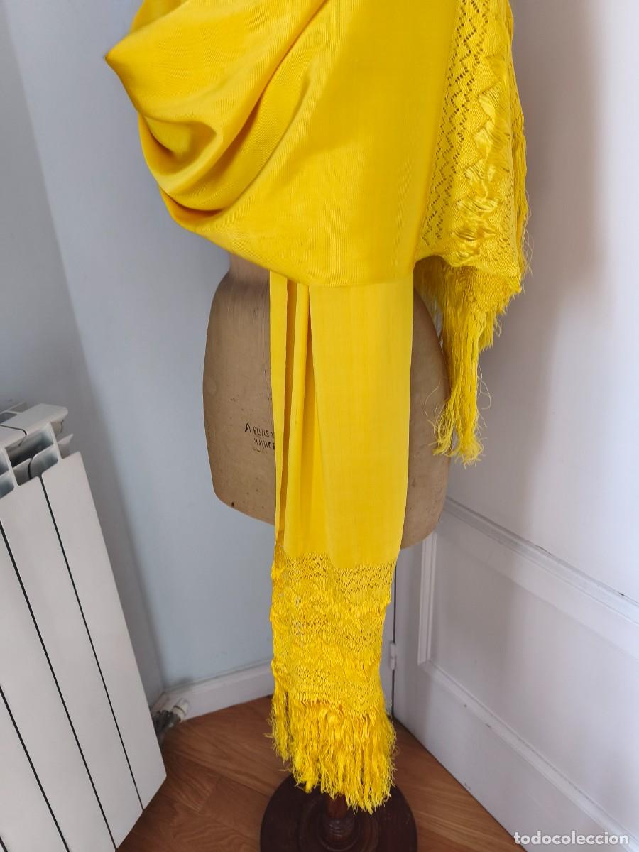 Vintage: ELEGANTE CHAL-ECHARPE EN SEDA