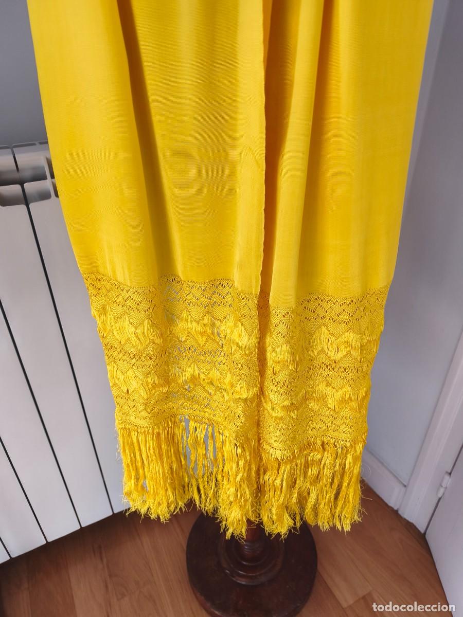 Vintage: ELEGANTE CHAL-ECHARPE EN SEDA - Foto 5