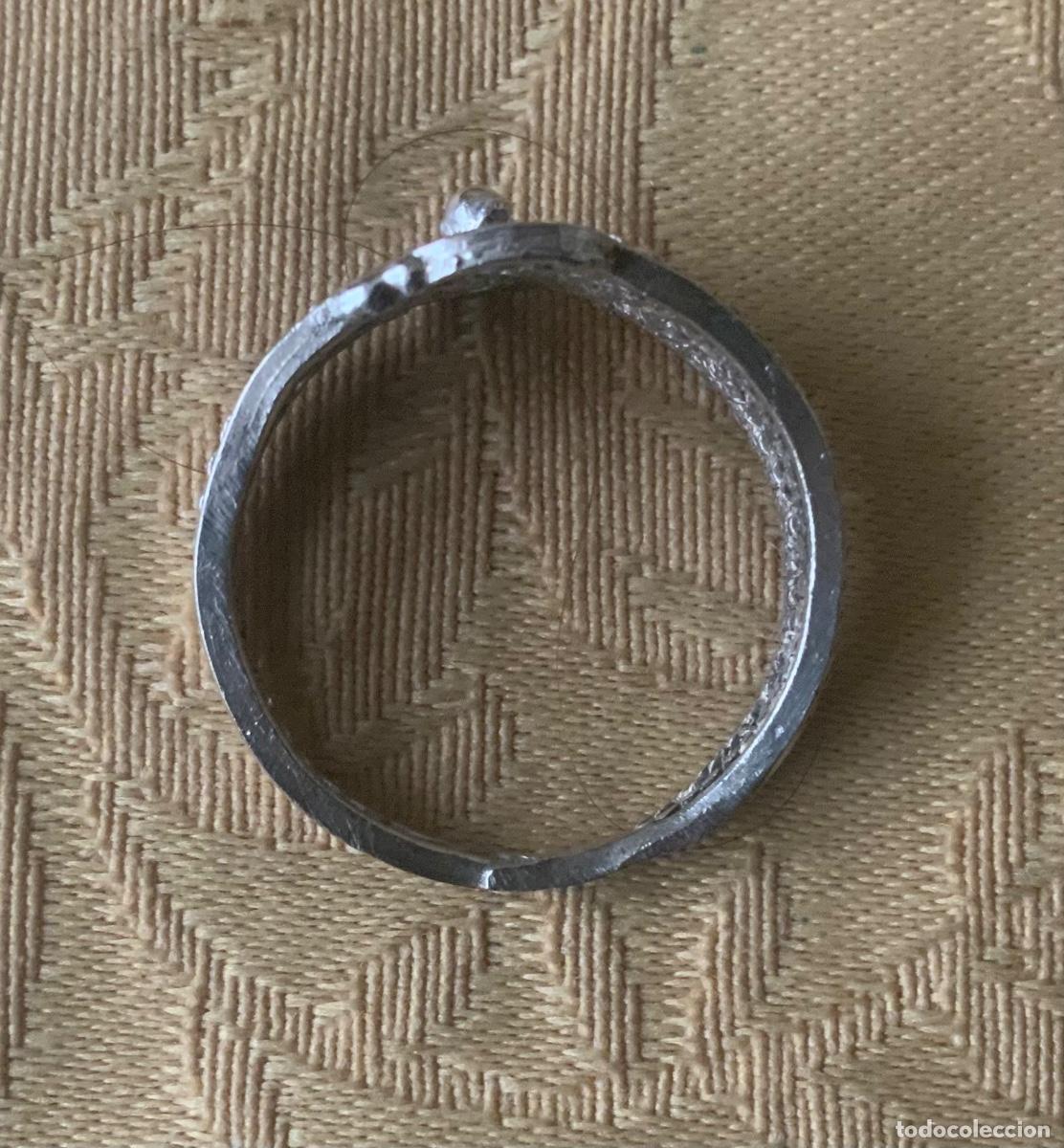 Vintage: ANTIGUO ANILLO DE FILIGRANA DE PLATA - Foto 10