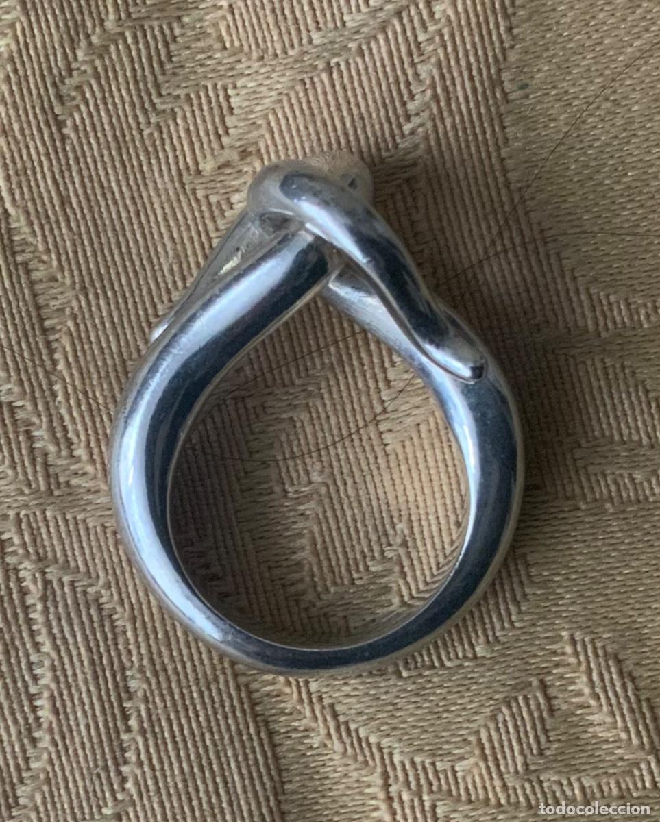 Vintage: ANTIGUO ANILLO DE PLATA MACIZO, CONTRASTADO - Foto 11