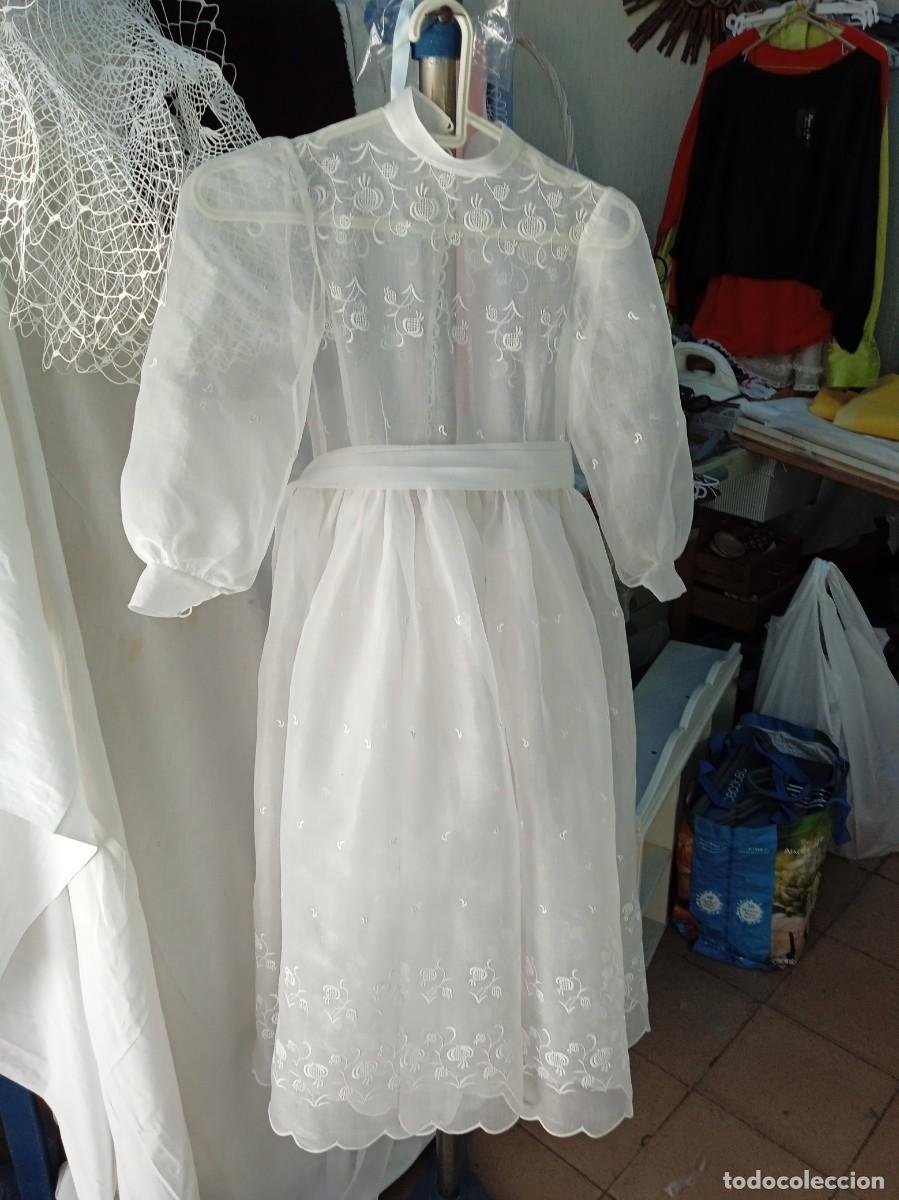 Vintage: Vestido ni&ntilde;a primera comuni&oacute;n vintage