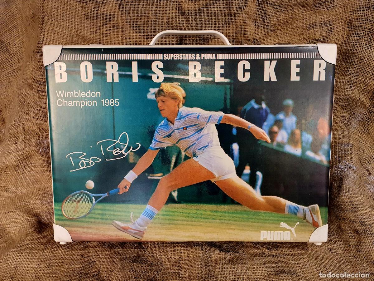 Vintage: Malet&iacute;n Superstars & Puma. Boris Becker. 1985.