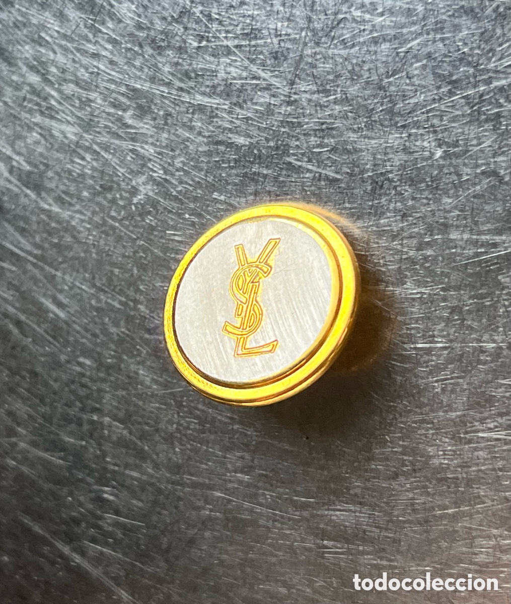 Vintage: Bot&oacute;n Yves Saint Laurent Rive Gauche