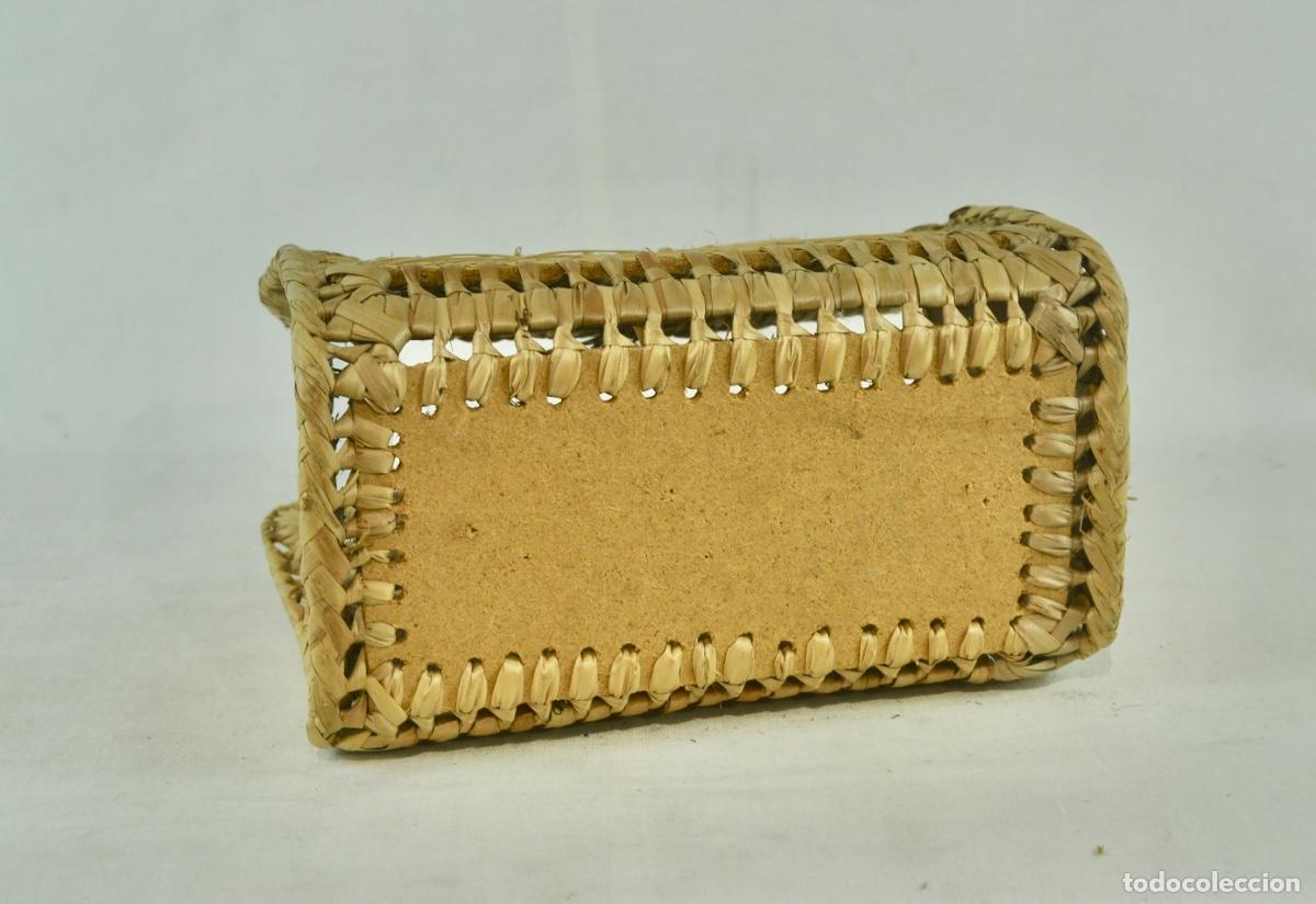 Vintage: Bolso de rafia - Foto 6
