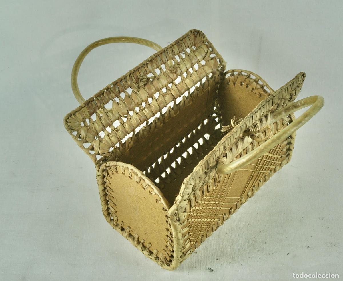 Vintage: Bolso de rafia - Foto 7
