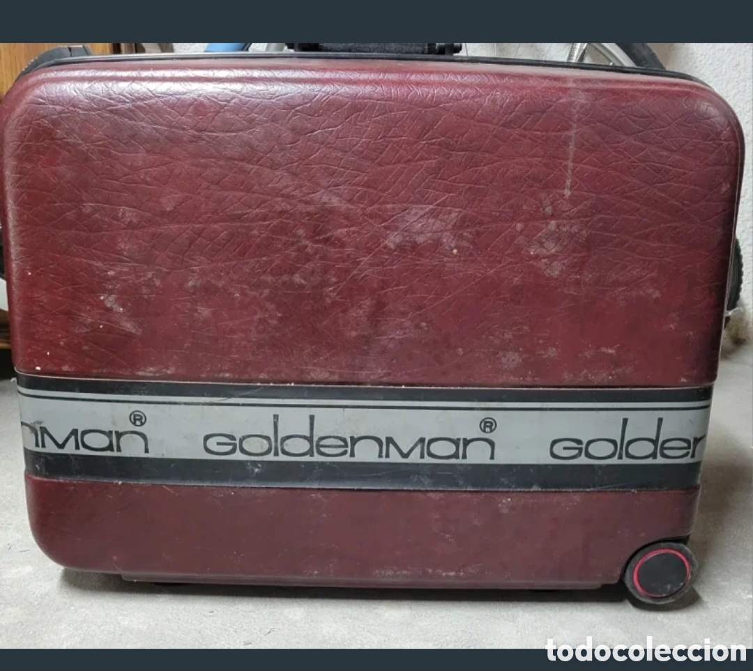 Vintage: Maleta rigida vintage Goldenman