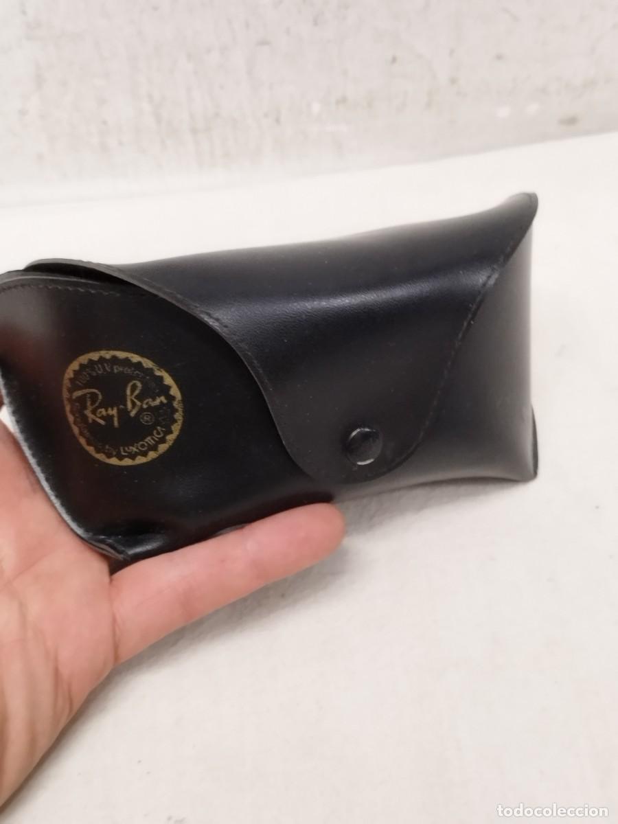 Vintage: Funda para gafas Rayban. Vacia. - Foto 1
