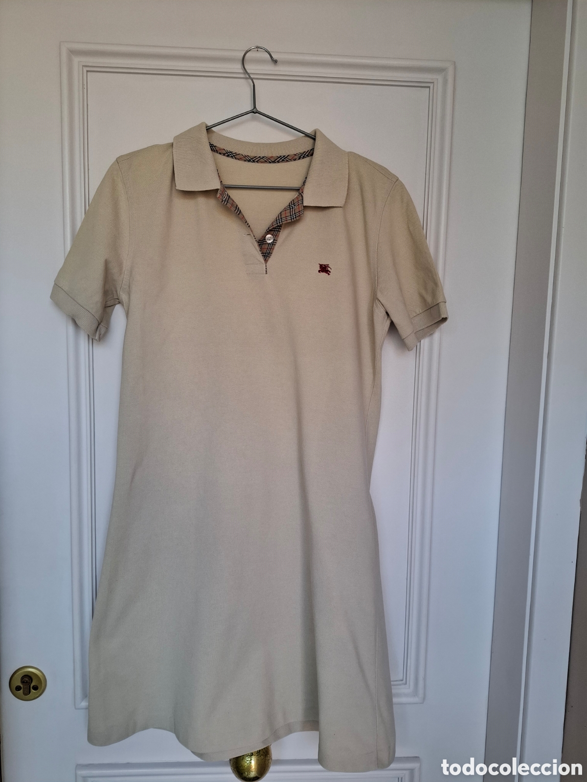 Vintage: Vestido Burberry tipo polo