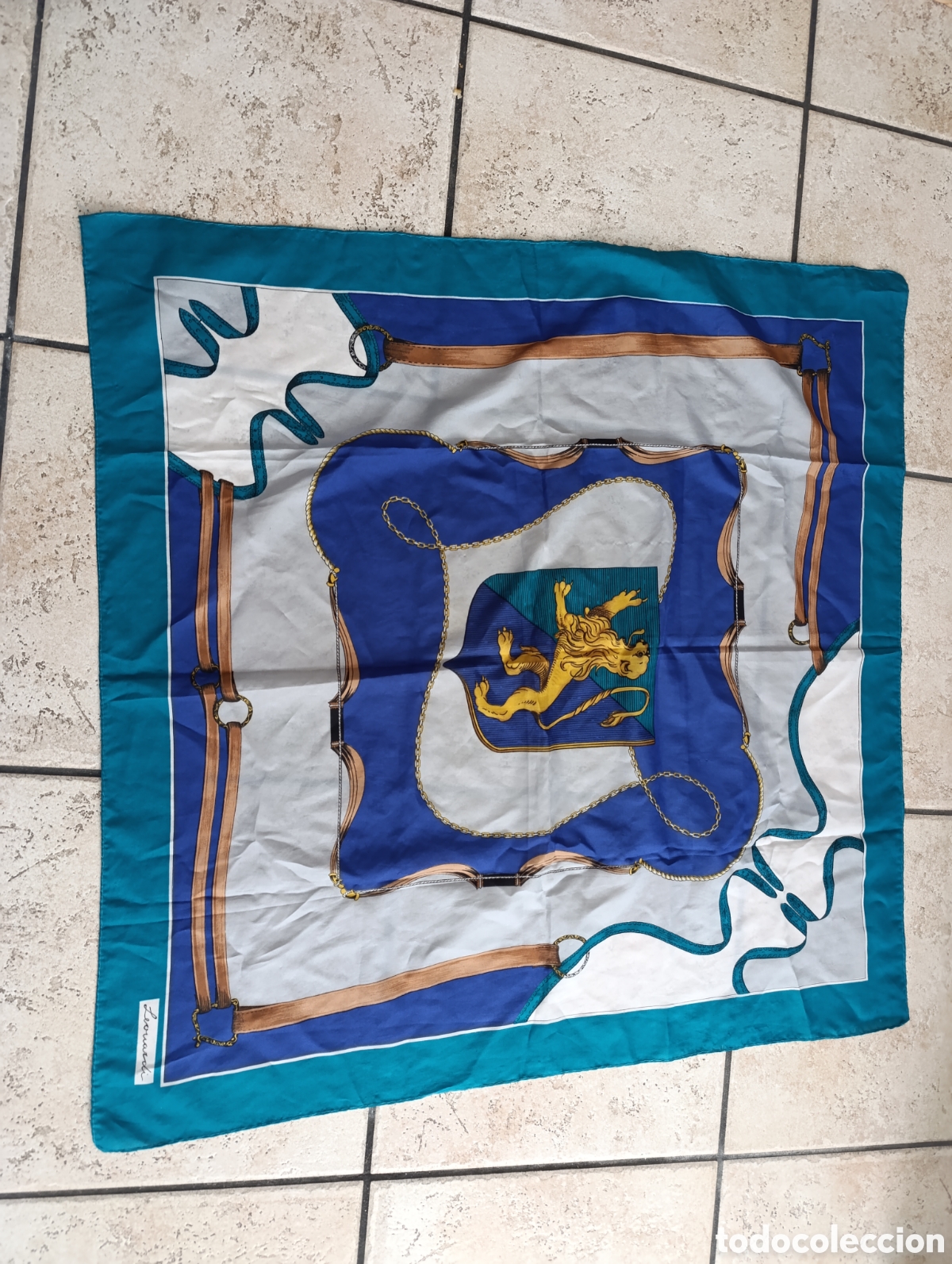 Vintage: Pa&ntilde;uelo seda Leonardi