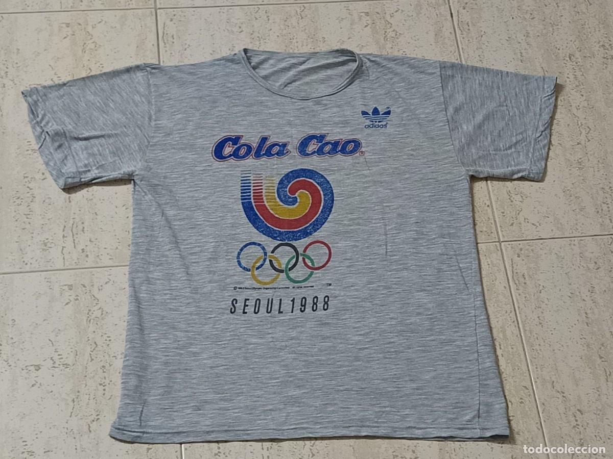 Vintage: Camiseta Cola Cao - Olimpiadas Seul 1988. Talla M