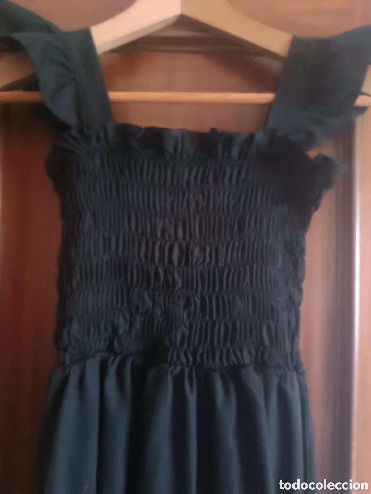 Vintage: Vestido de verano negro - Foto 2