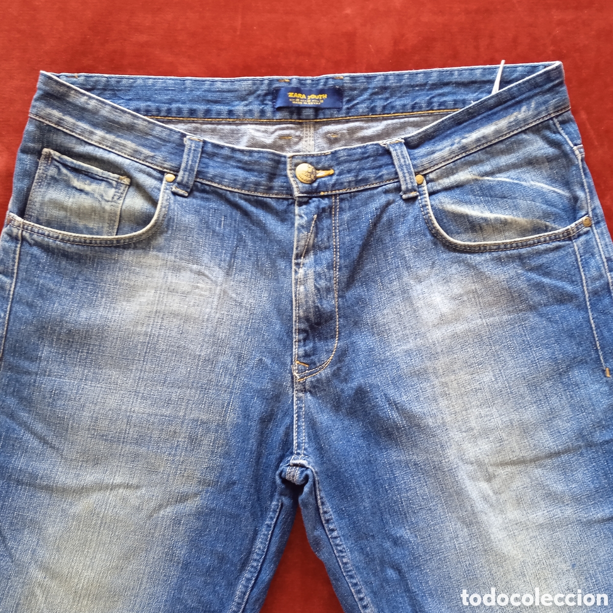 Vintage: Pantal&oacute;n vaquero Hombre T 48.Zara