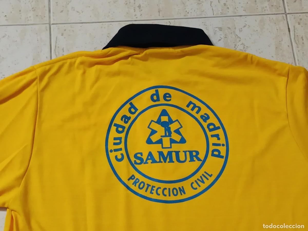 Vintage: POLO MANGA LARGA SAMUR &ndash; PROTECCI&Oacute;N CIVIL MADRID. TALLA XL