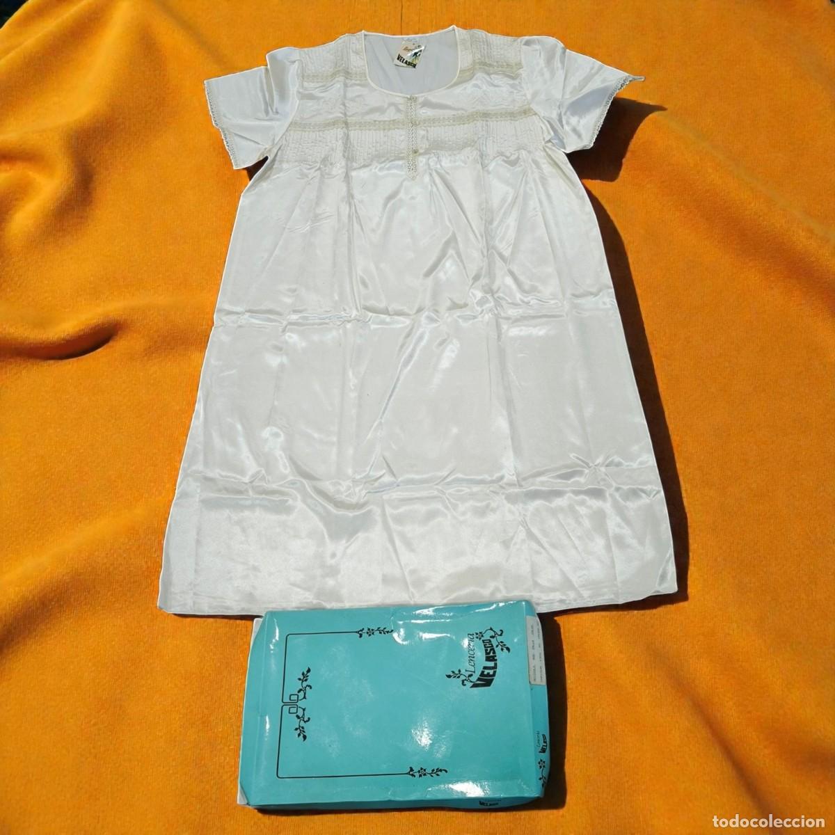 Vintage: Camis&oacute;n De Mujer Talla 50 Lencer&iacute;a Velasco Con Caja Original &ndash; Cl&aacute;sica Elegancia Satinada