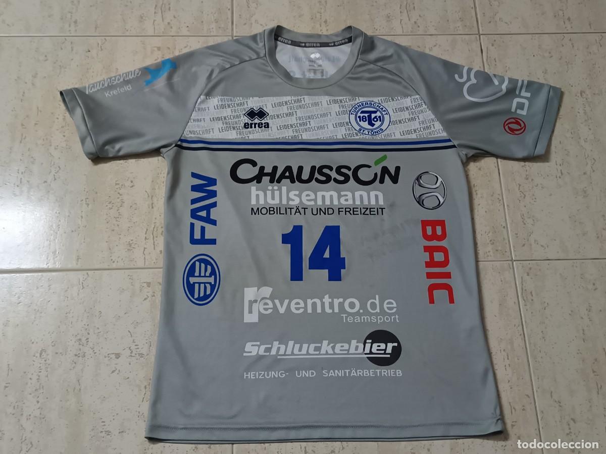 Vintage: Camiseta balonmano Turnerschaft 1861 St. T&ouml;nis (Alemania) Talla XL
