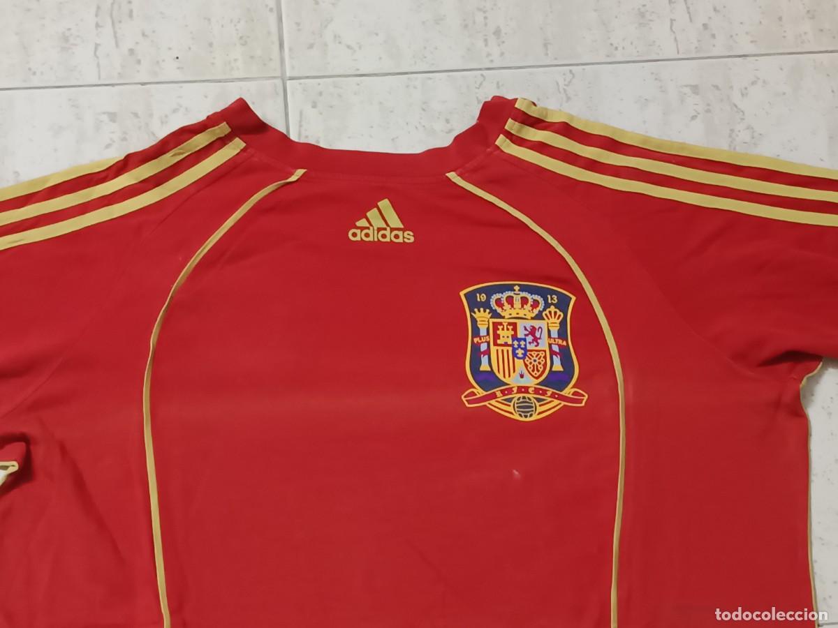 Vintage: Camiseta Reversible Selecci&oacute;n Espa&ntilde;a Vintage . Talla L