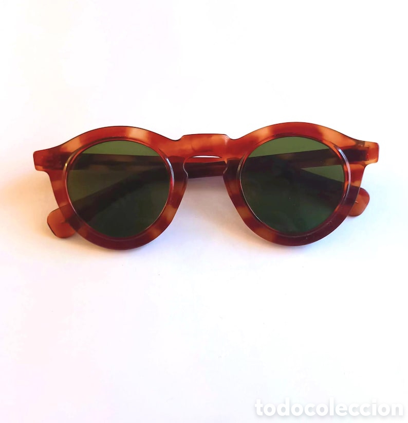 Vintage: Gafas Vintage Oliver Peoples 1098 Carey Redondas Estilo Par&iacute;s Chic