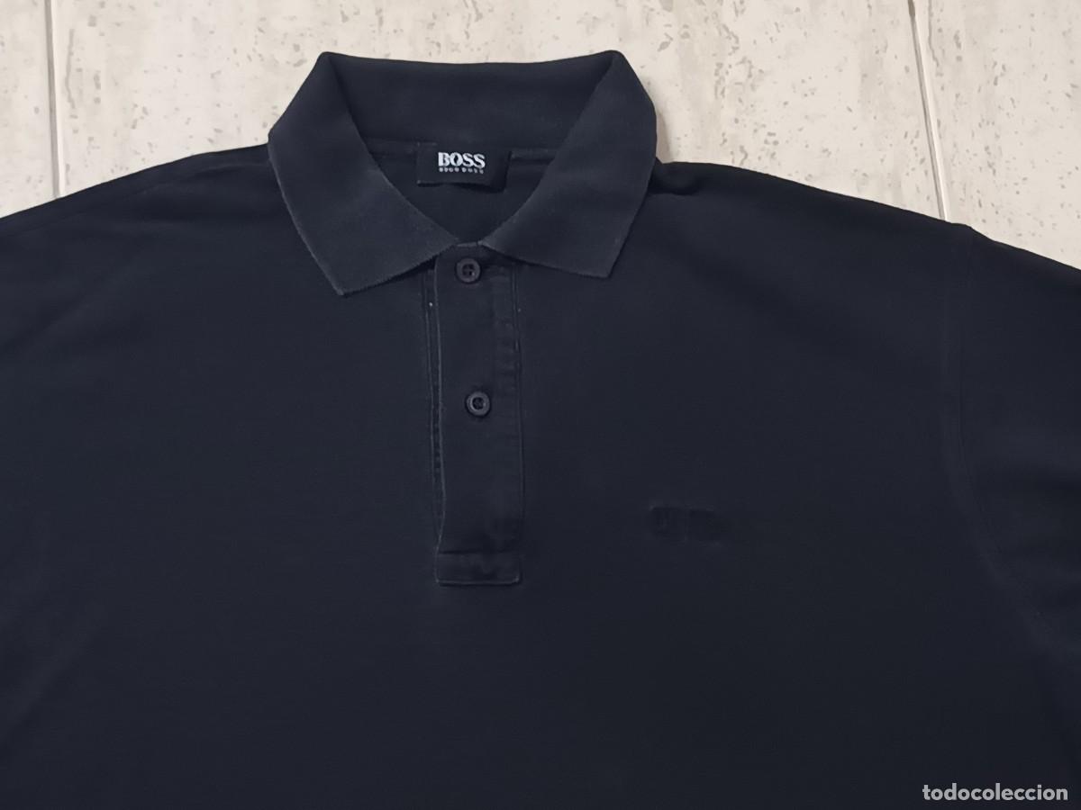 Vintage: POLO HUGO BOSS. (MANGA LARGA) TALLA XL