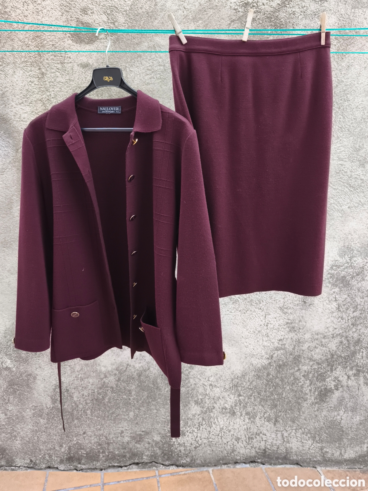 Vintage: Traje Naulover, impecable