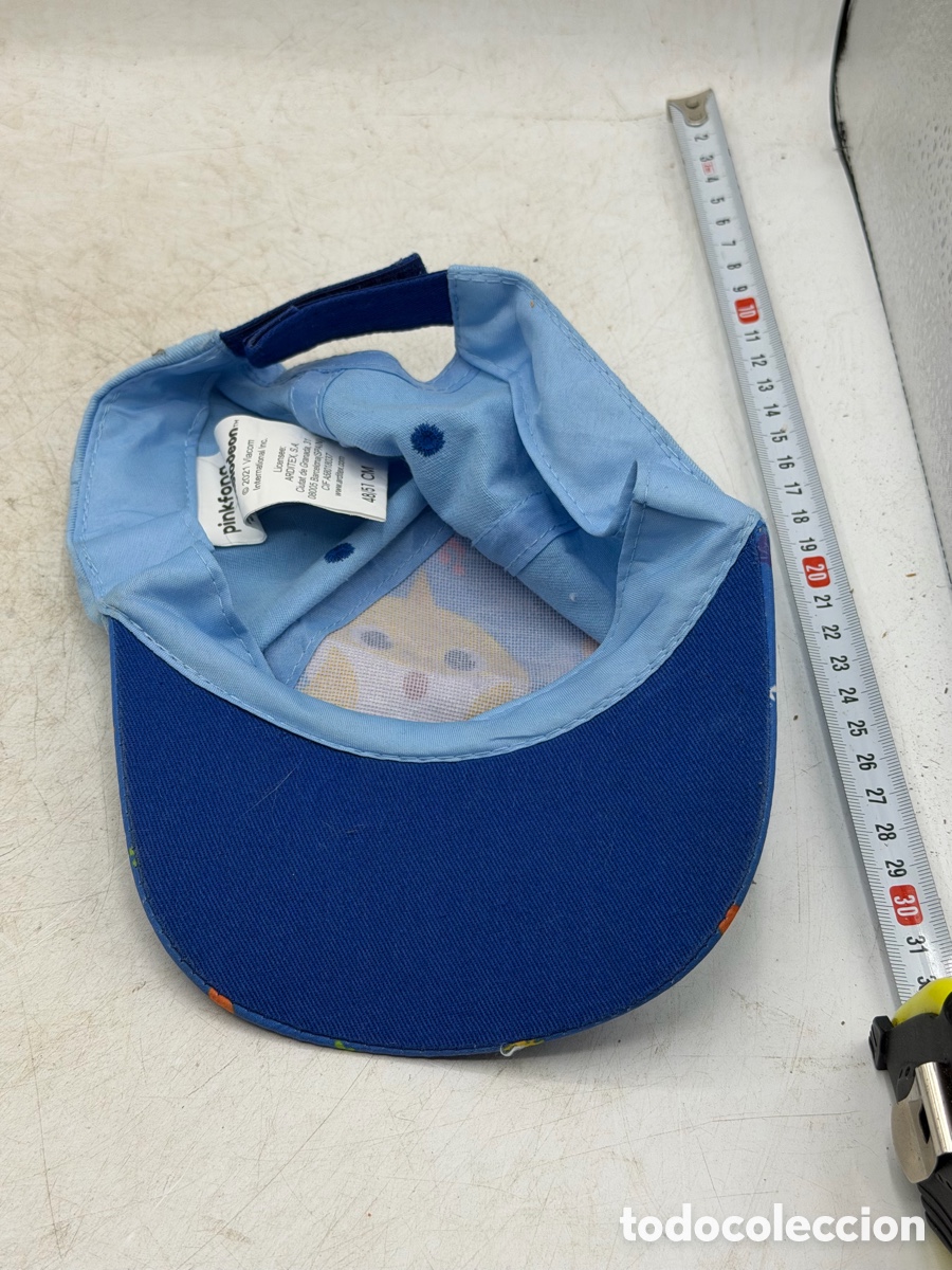 Vintage: Gorra Infantil de Color Azul - Foto 4