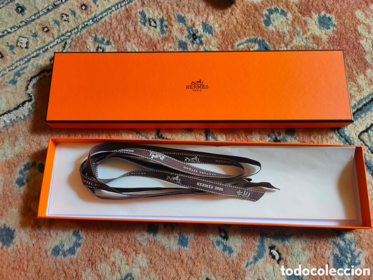 Vintage: Caja Hermes original con cinta