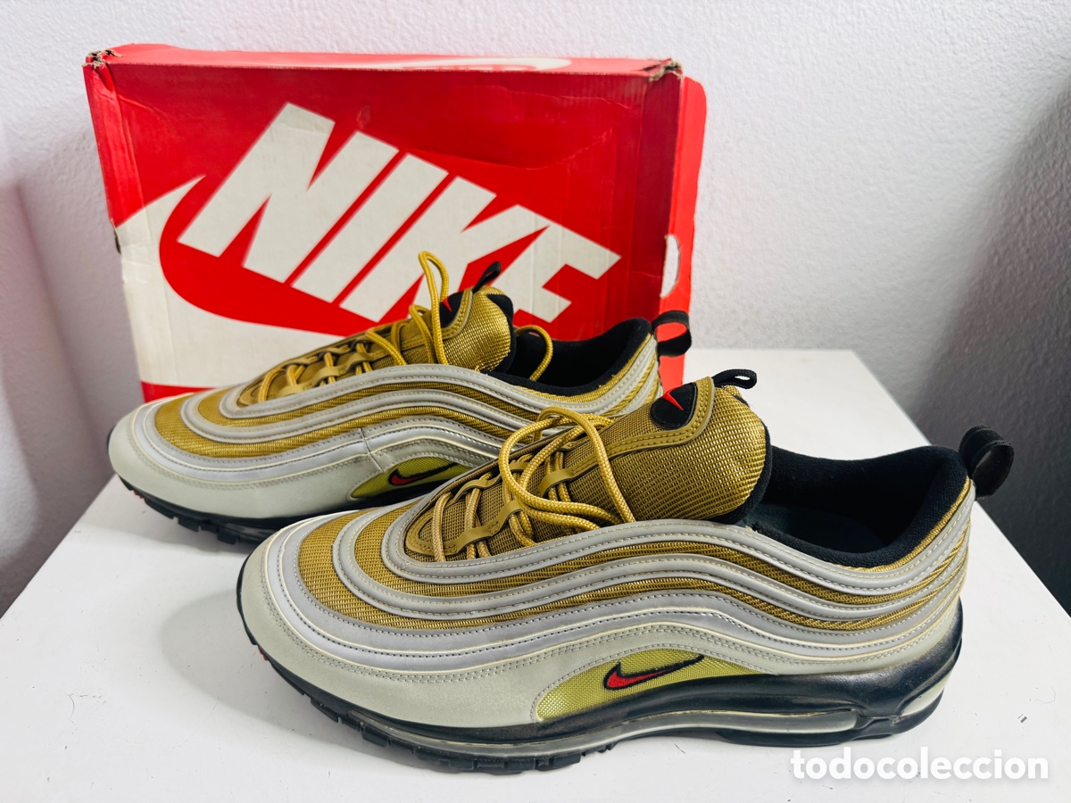 Vintage: Nike Air Max 97 SSL US 13 Metallic Silver Gold - Foto 6