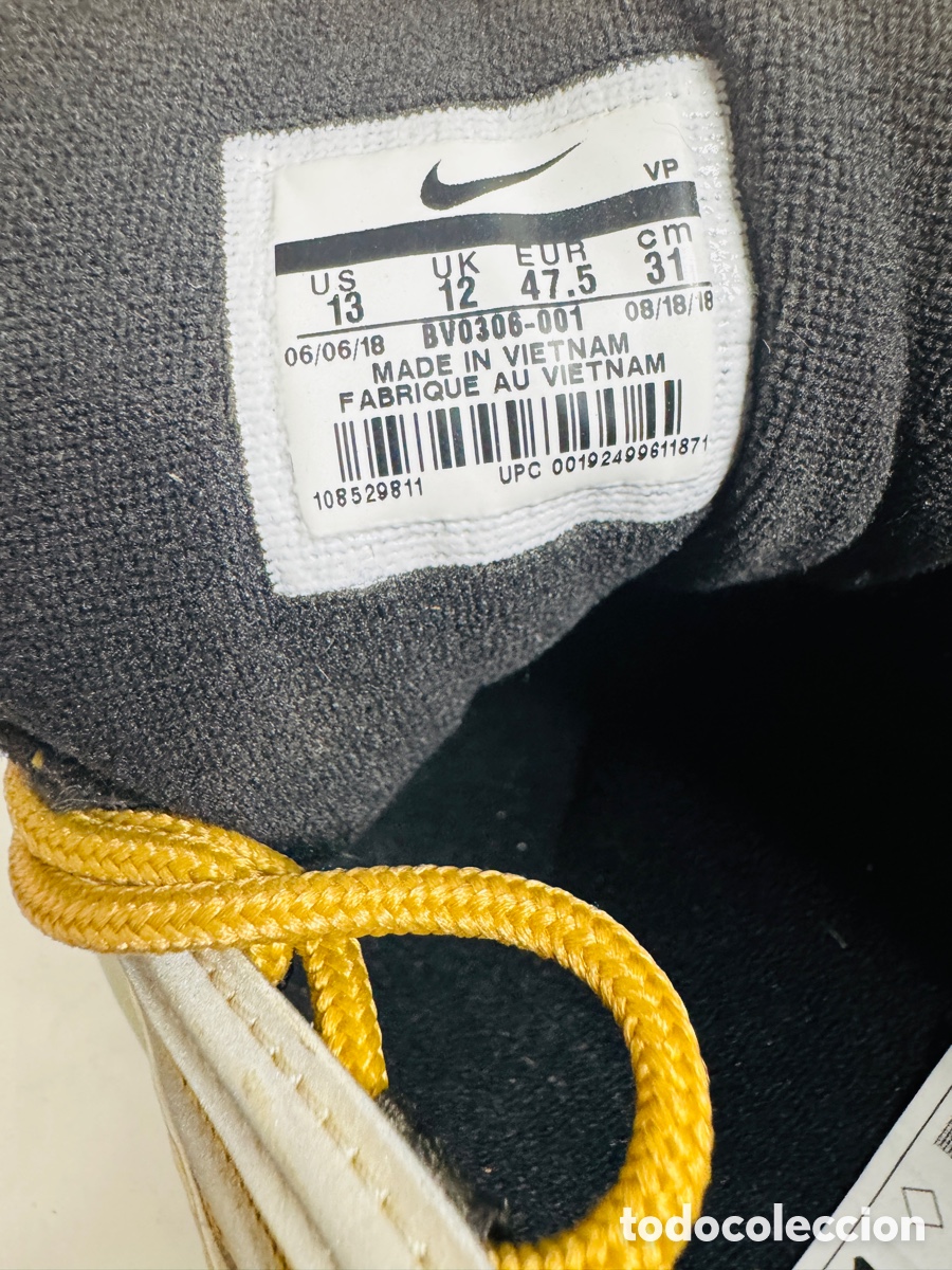 Vintage: Nike Air Max 97 SSL US 13 Metallic Silver Gold - Foto 9