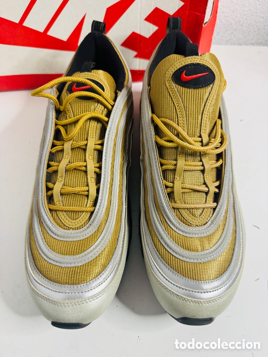 Vintage: Nike Air Max 97 SSL US 13 Metallic Silver Gold - Foto 16