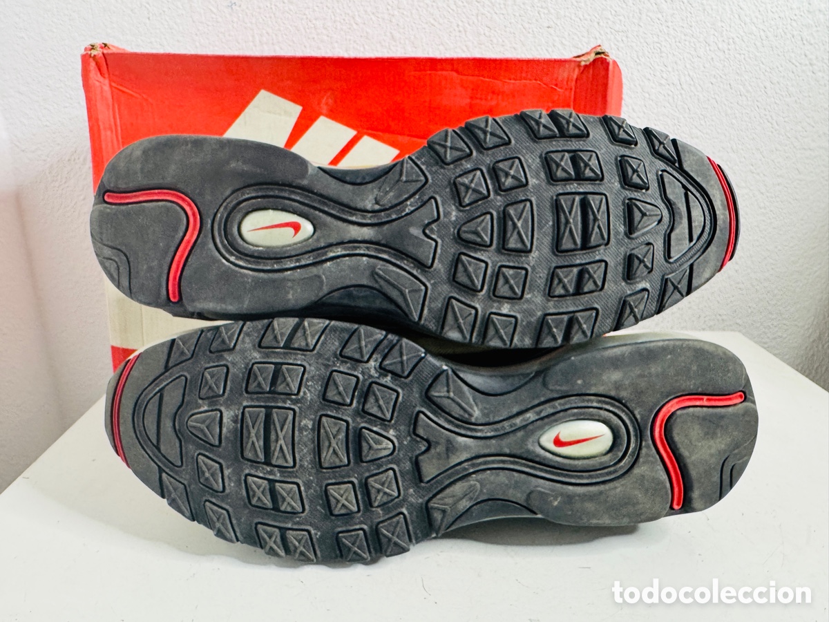 Vintage: Nike Air Max 97 SSL US 13 Metallic Silver Gold - Foto 17