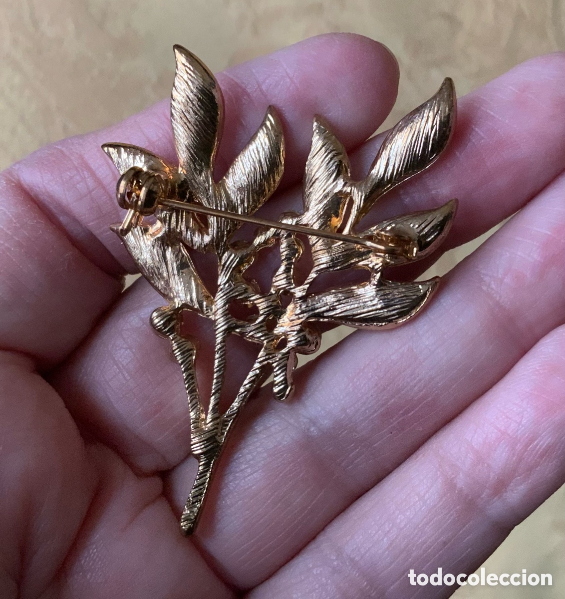Vintage: BROCHE VINTAGE RAMO DE FLORES - Foto 6