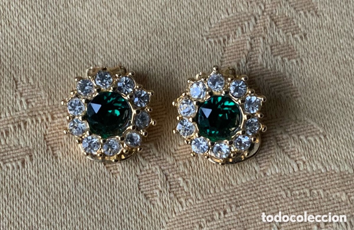 Vintage: PENDIENTES CLIP A&Ntilde;OS 70 PEDRER&Iacute;A