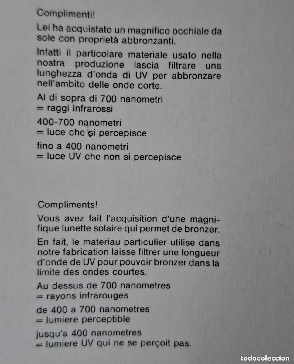 Vintage: GAFAS EUGENE PARIS BRONCEADORAS - Foto 10