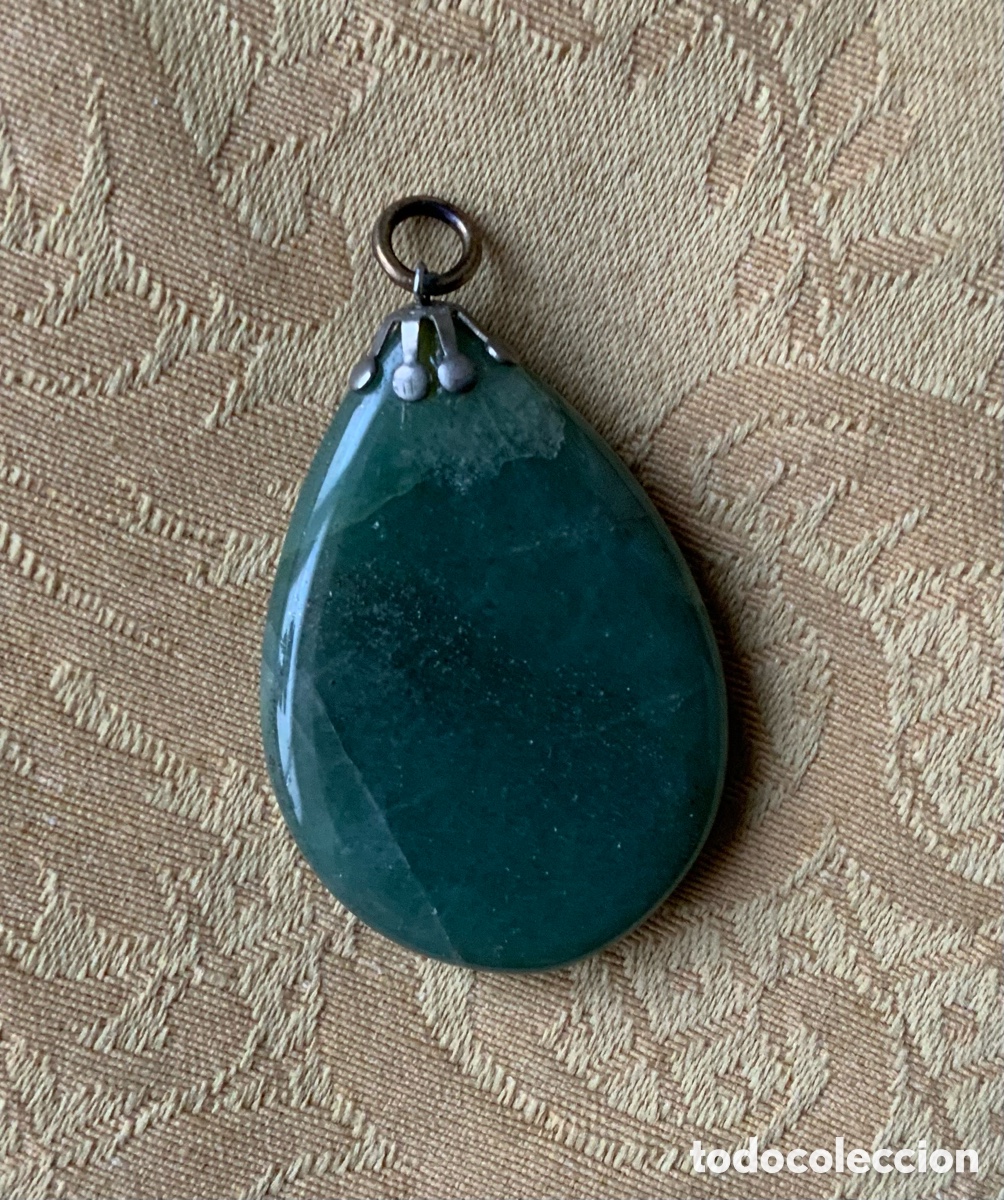 Vintage: ANTIGUO COLGANTE DE JADE - Foto 2