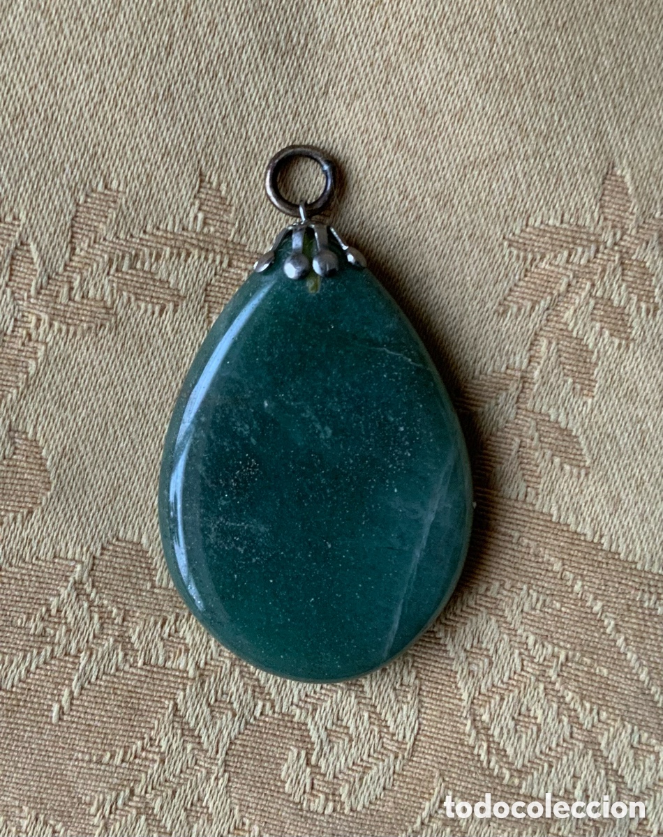 Vintage: ANTIGUO COLGANTE DE JADE - Foto 3