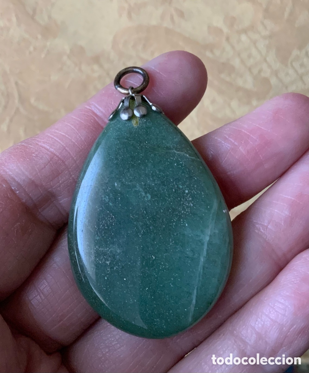 Vintage: ANTIGUO COLGANTE DE JADE - Foto 5