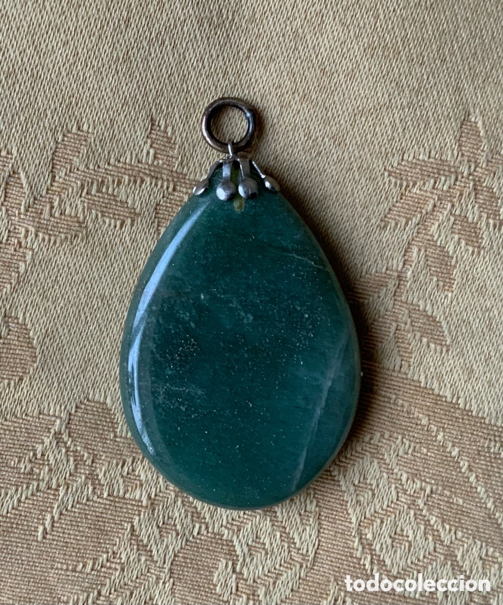 Vintage: ANTIGUO COLGANTE DE JADE - Foto 1