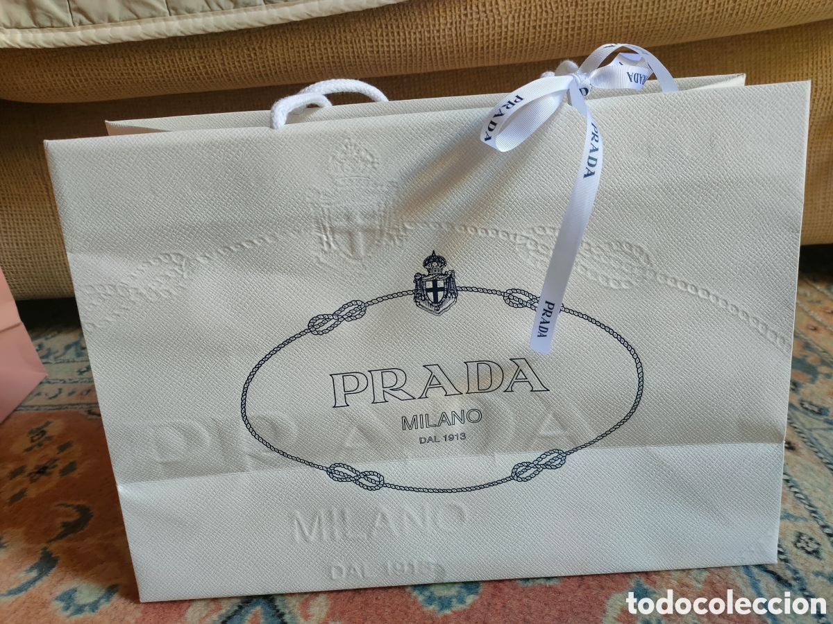Vintage: Bolsa de regalo peque&ntilde;a Prada