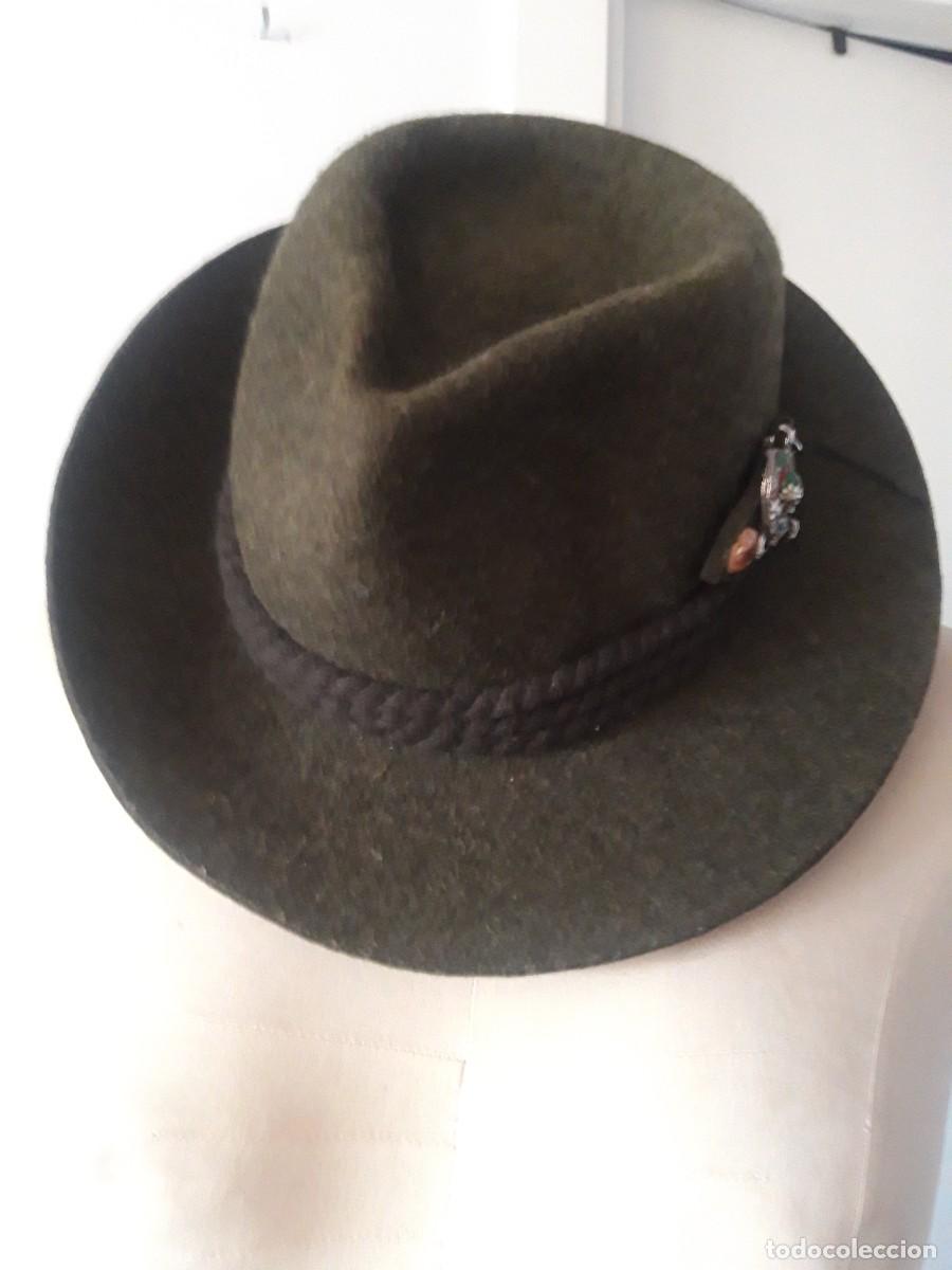 Vintage: Sombrero austriaco, hacia 1980. Talla grande.