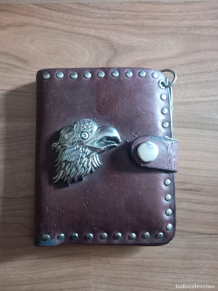 Vintage: Antigua cartera billetera harley davidson - Foto 1