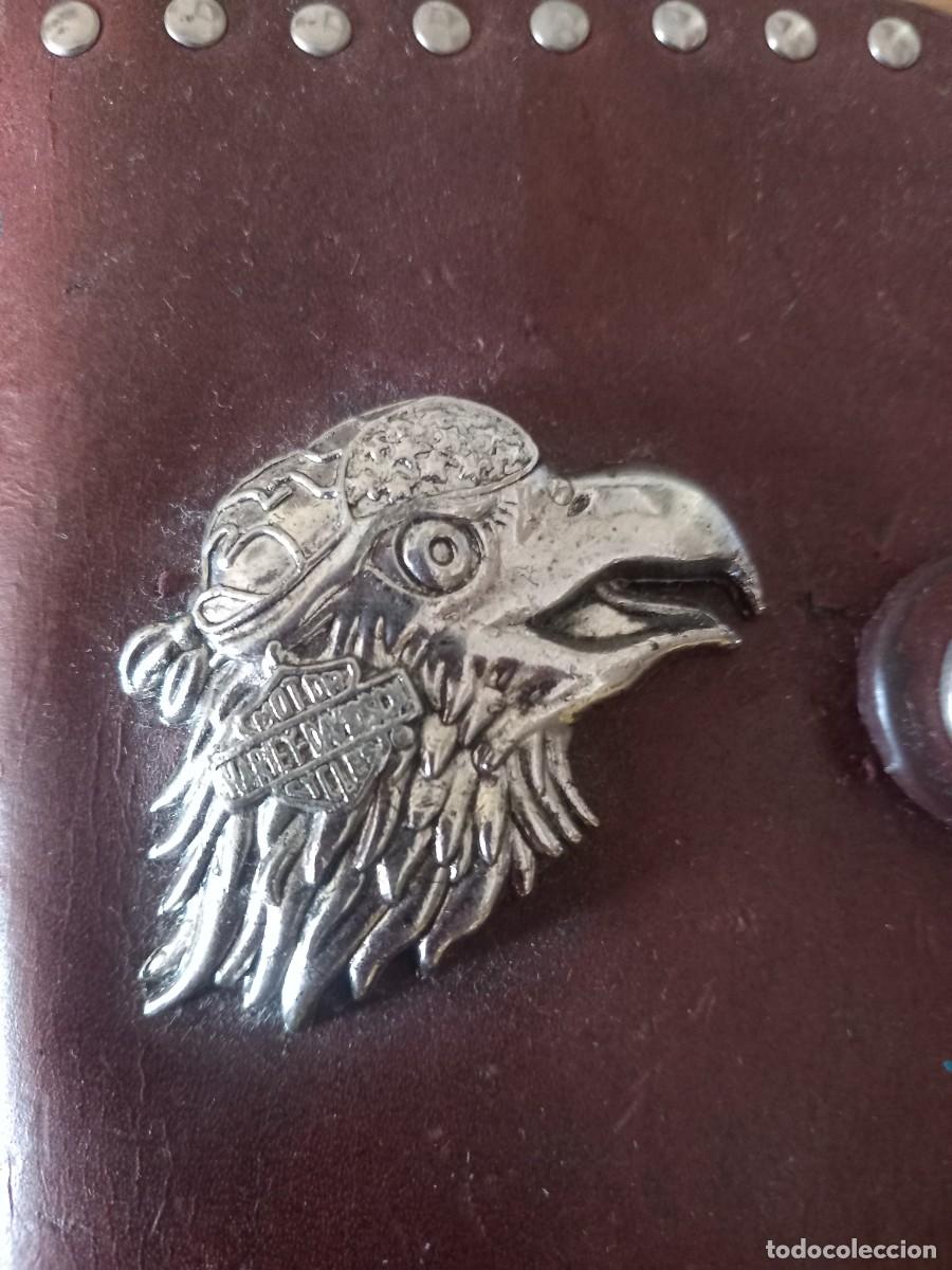 Vintage: Antigua cartera billetera harley davidson - Foto 9
