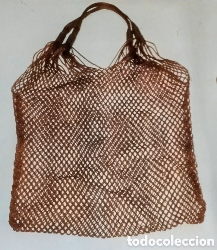 Vintage: BOLSA de RED o MALLA vintage A&Ntilde;OS 60/70 en BUEN ESTADO con pocas se&ntilde;ales de uso.