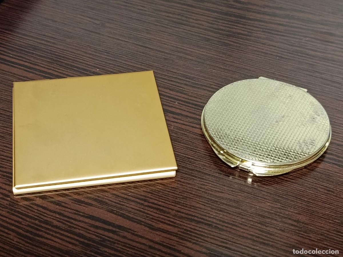 Vintage: LOTE DE DOS ESPEJOS DOBLES PARA BOLSO