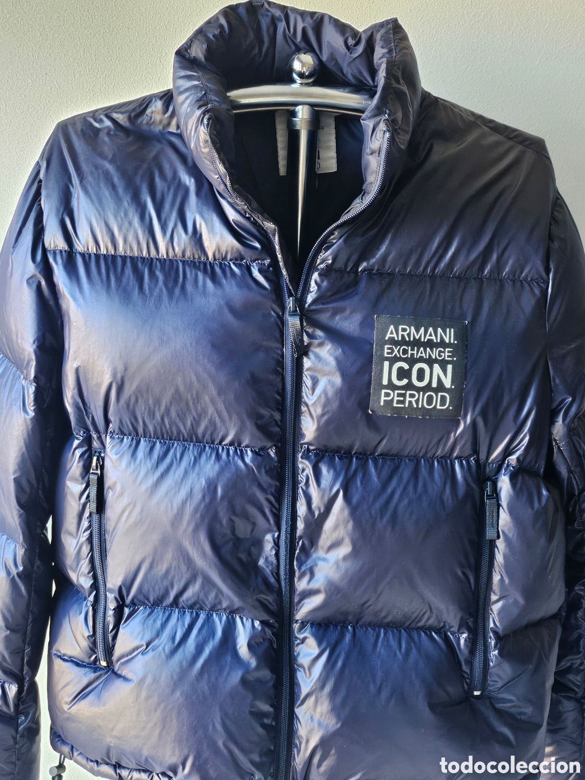 Vintage: Chaqueta Armani exchange Icon azul - Foto 3